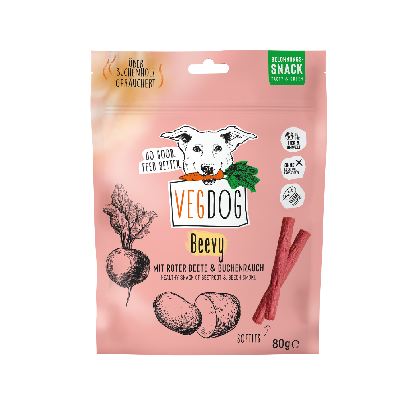 VEGDOG Beevys 80 g