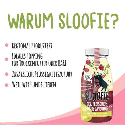 SLOOFIE - WILD MEAT Hundesmoothie