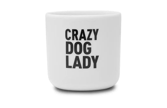 Lieblingspfote CRAZY DOG LADY Becher 300 ml *