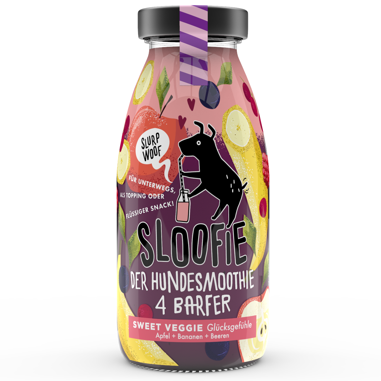 SLOOFIE - SWEET VEGGIE Hundesmoothie vegetarisch Barf