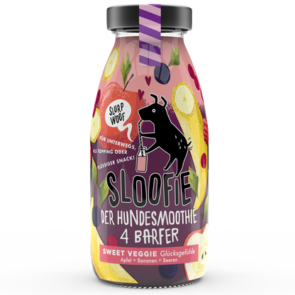 SLOOFIE - SWEET VEGGIE Hundesmoothie vegetarisch Barf